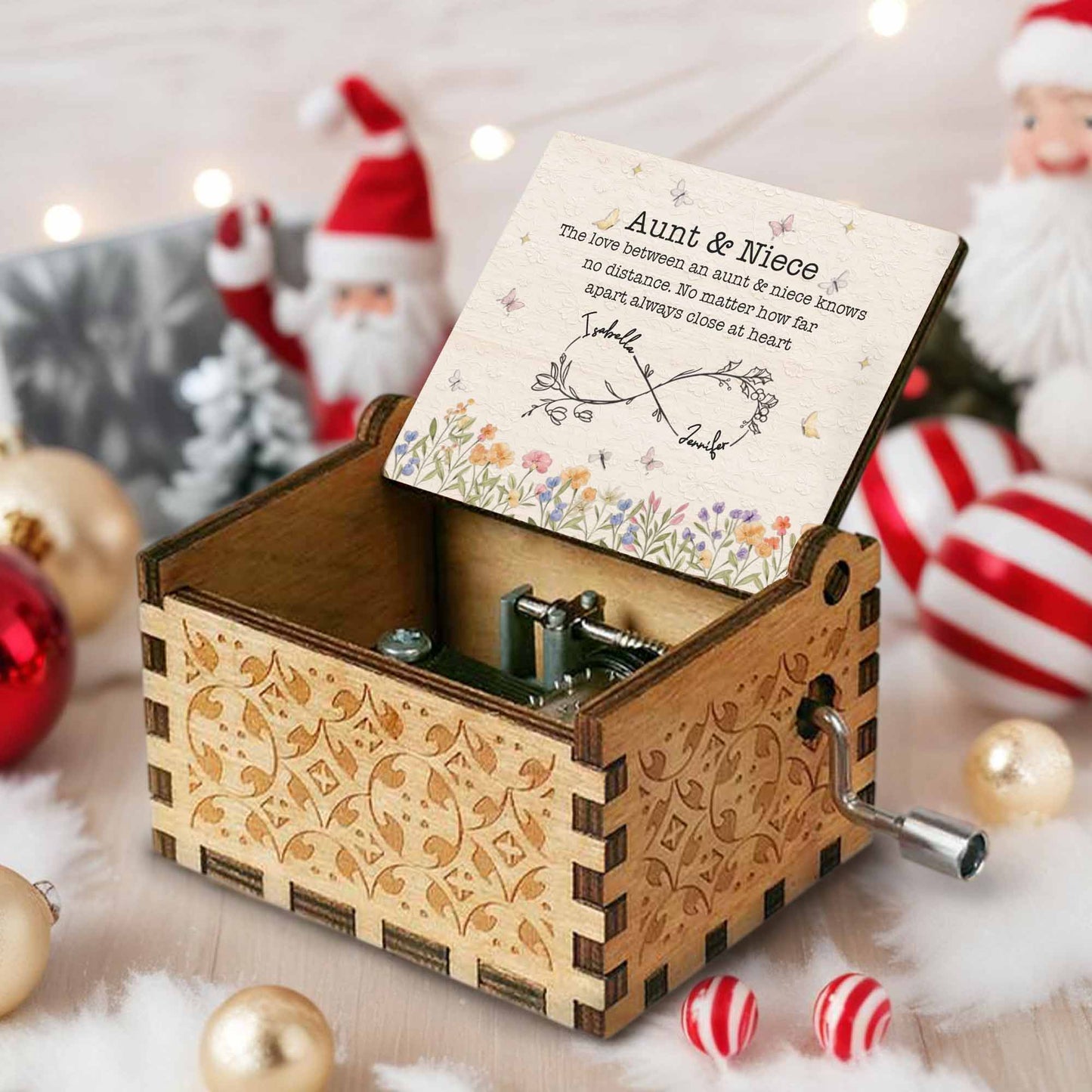 Love Between Aunt & Niece, Always Close At Heart, Flowers