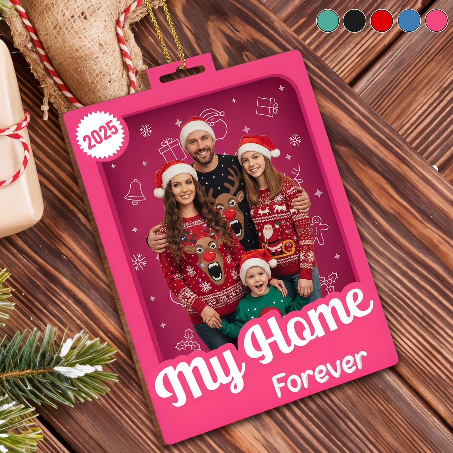 My Home Forever, Christmas Family Photo