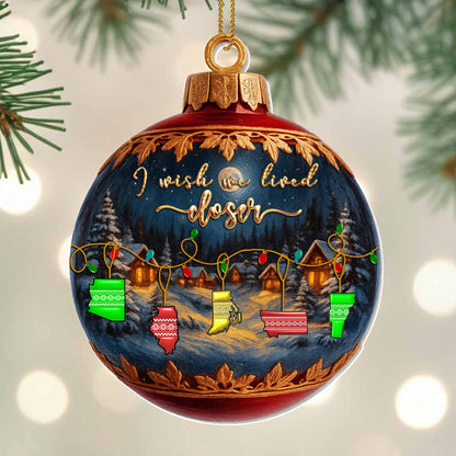 I Wish We Lived Closer, Holiday Lights And Cabins