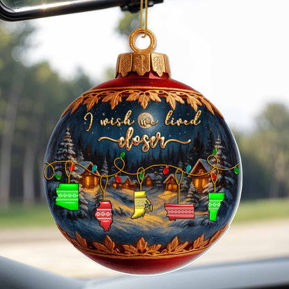 I Wish We Lived Closer, Holiday Lights And Cabins