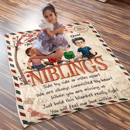 Side By Side Or Miles Apart, Siblings Always Connected By Heart