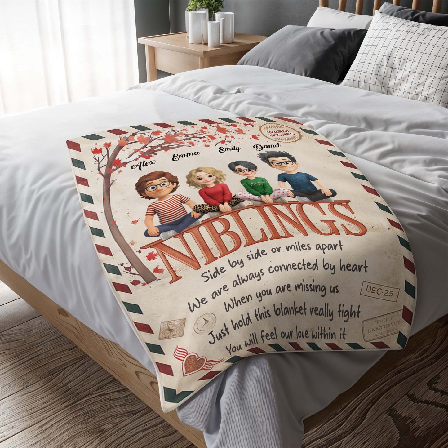 Side By Side Or Miles Apart, Siblings Always Connected By Heart