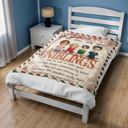 Side By Side Or Miles Apart, Siblings Always Connected By Heart