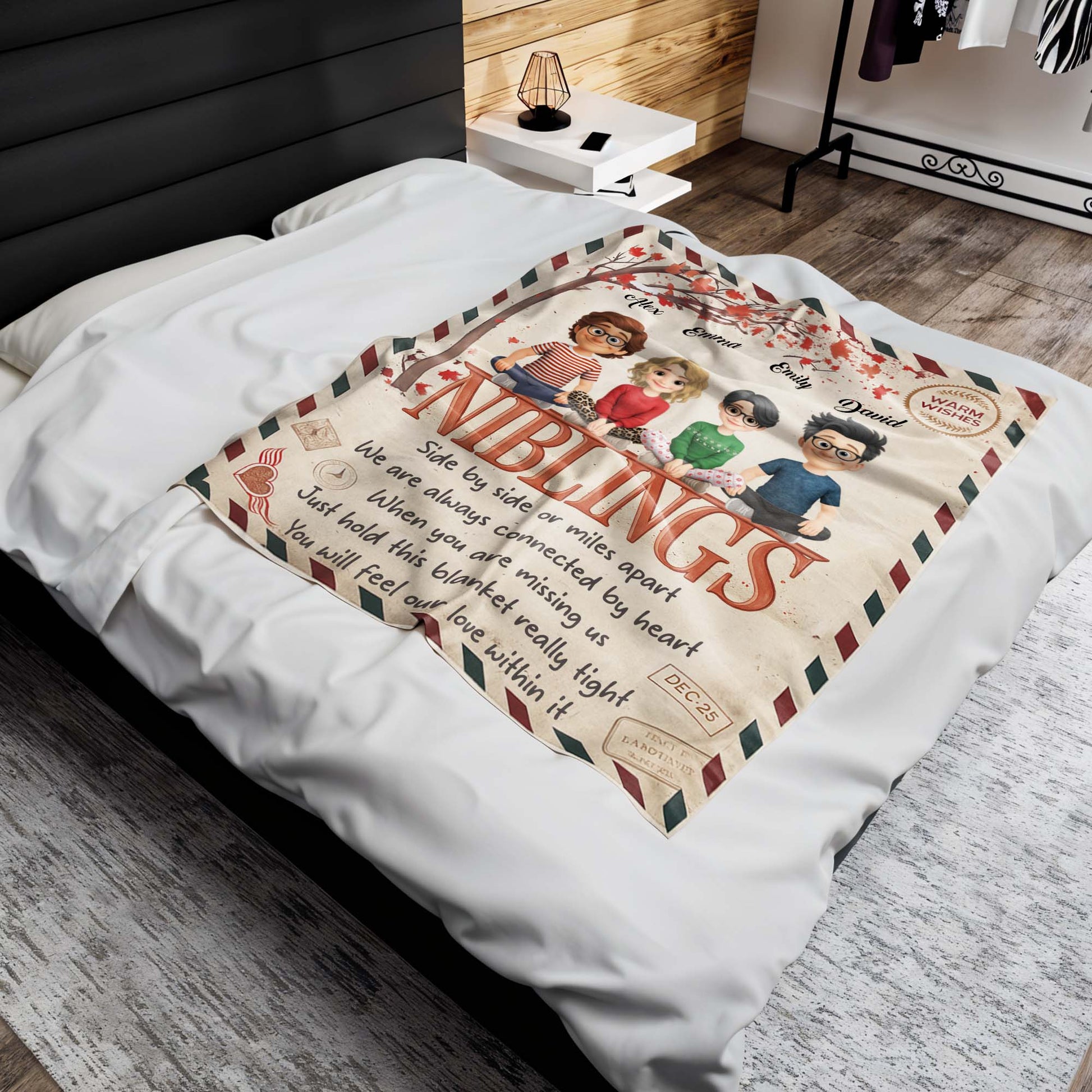 Side By Side Or Miles Apart, Siblings Always Connected By Heart