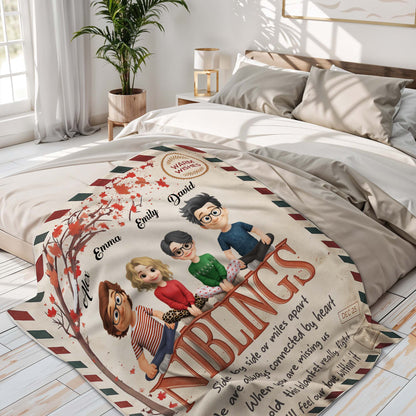 Side By Side Or Miles Apart, Siblings Always Connected By Heart