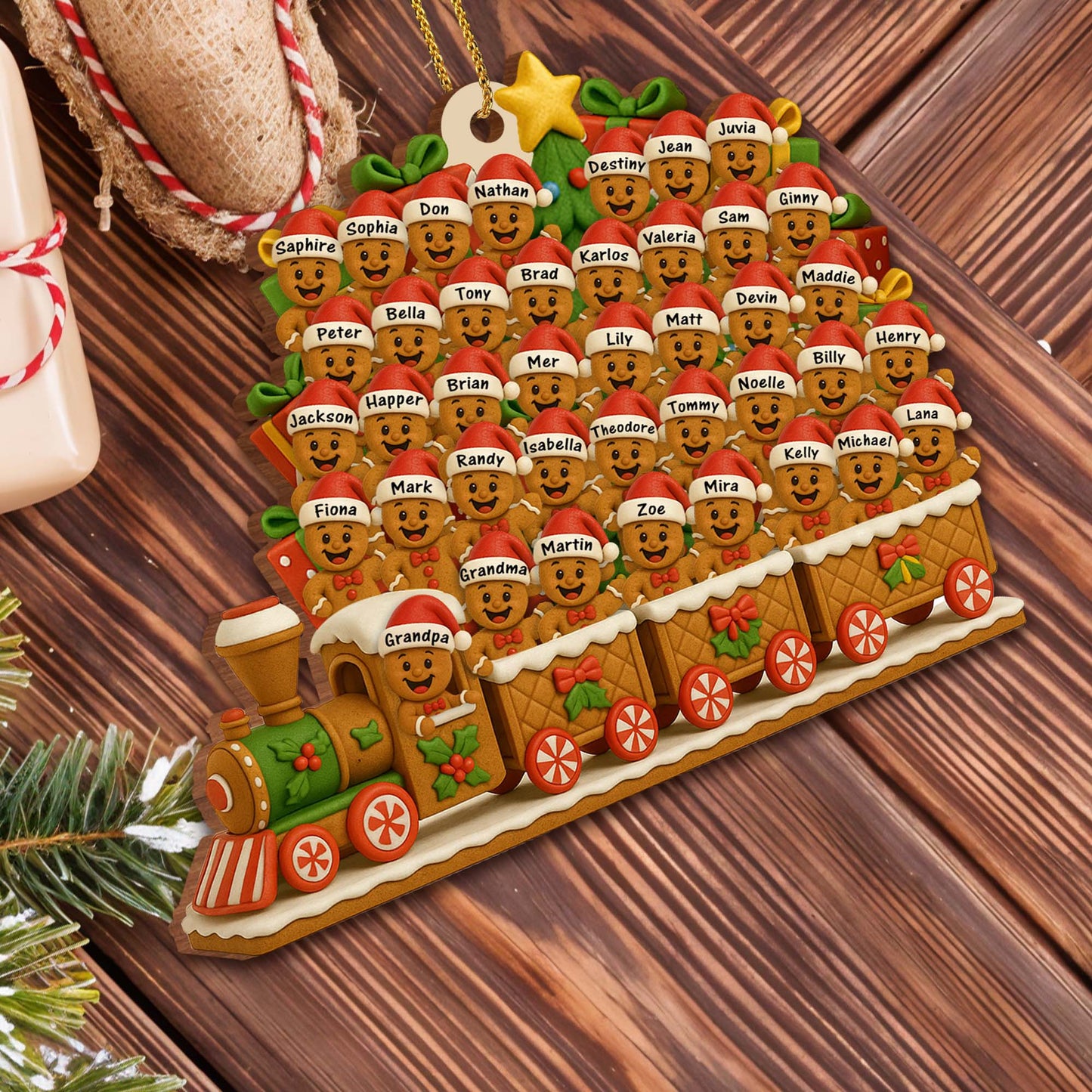 Celebrate The Holidays With Our Festive Gingerbread Train
