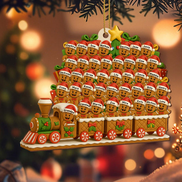 Celebrate The Holidays With Our Festive Gingerbread Train