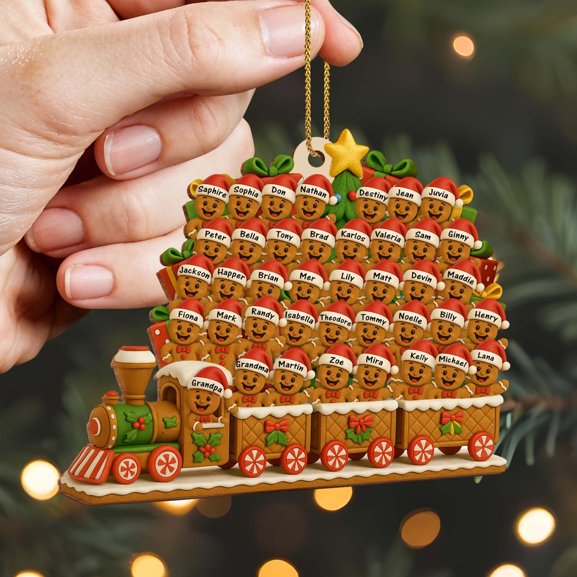 Celebrate The Holidays With Our Festive Gingerbread Train