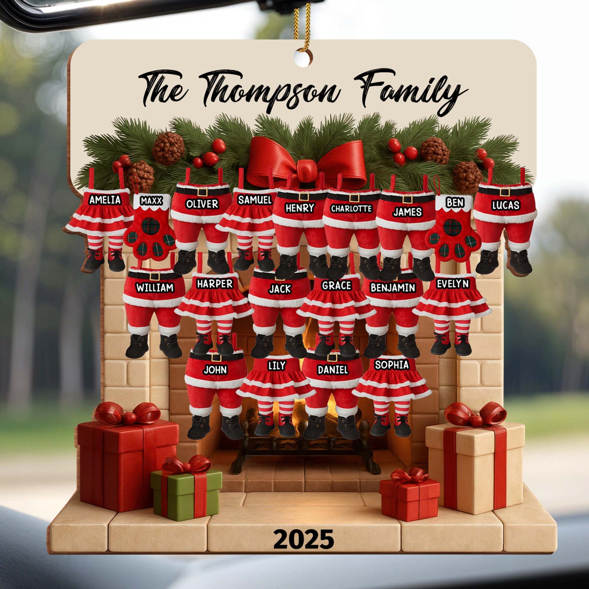 Celebrate The Holidays With Festive Family And Pets Design