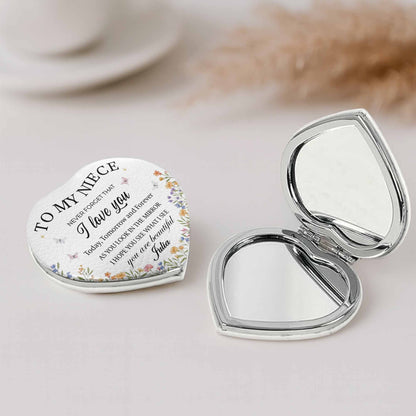 To My Niece, I Love You, Flowers And Butterflies