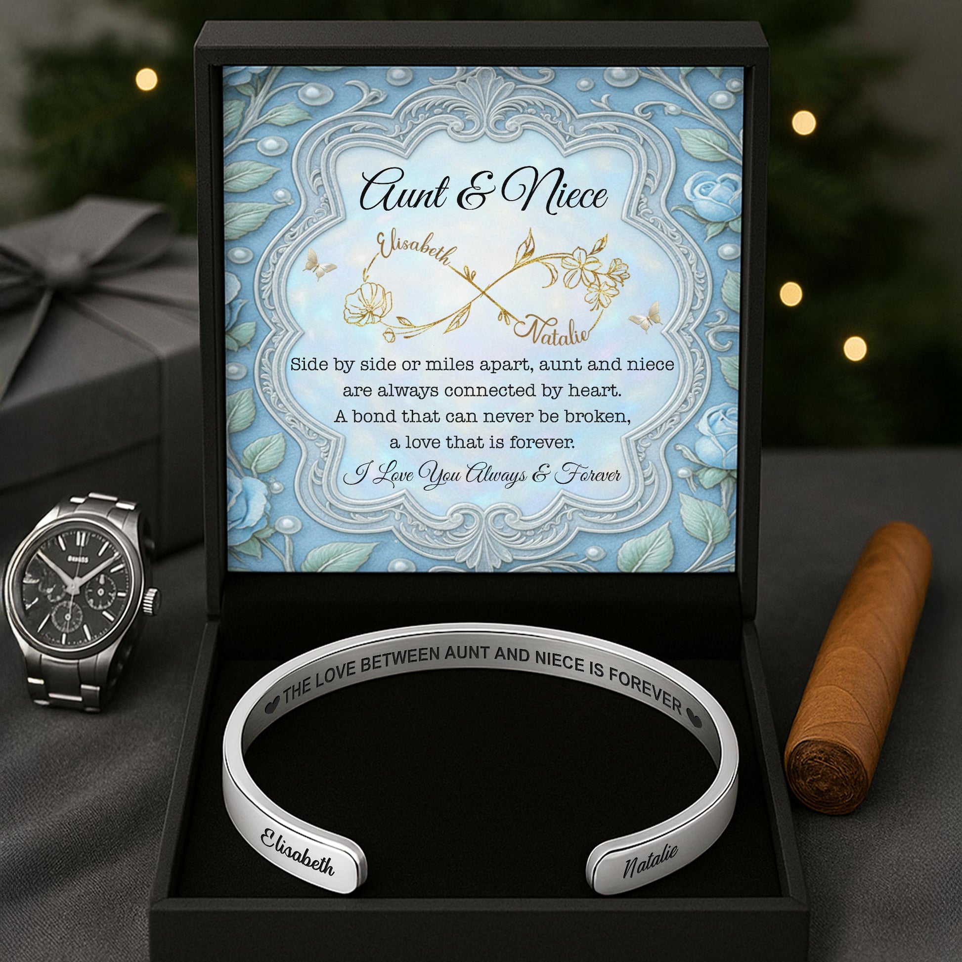 The Love Between Aunt And Niece Is Forever With Flowers