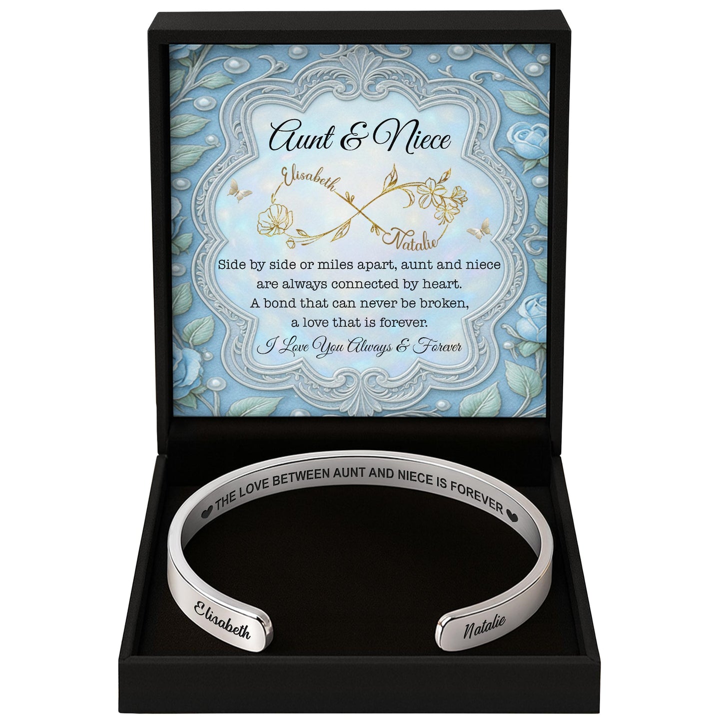 The Love Between Aunt And Niece Is Forever With Flowers