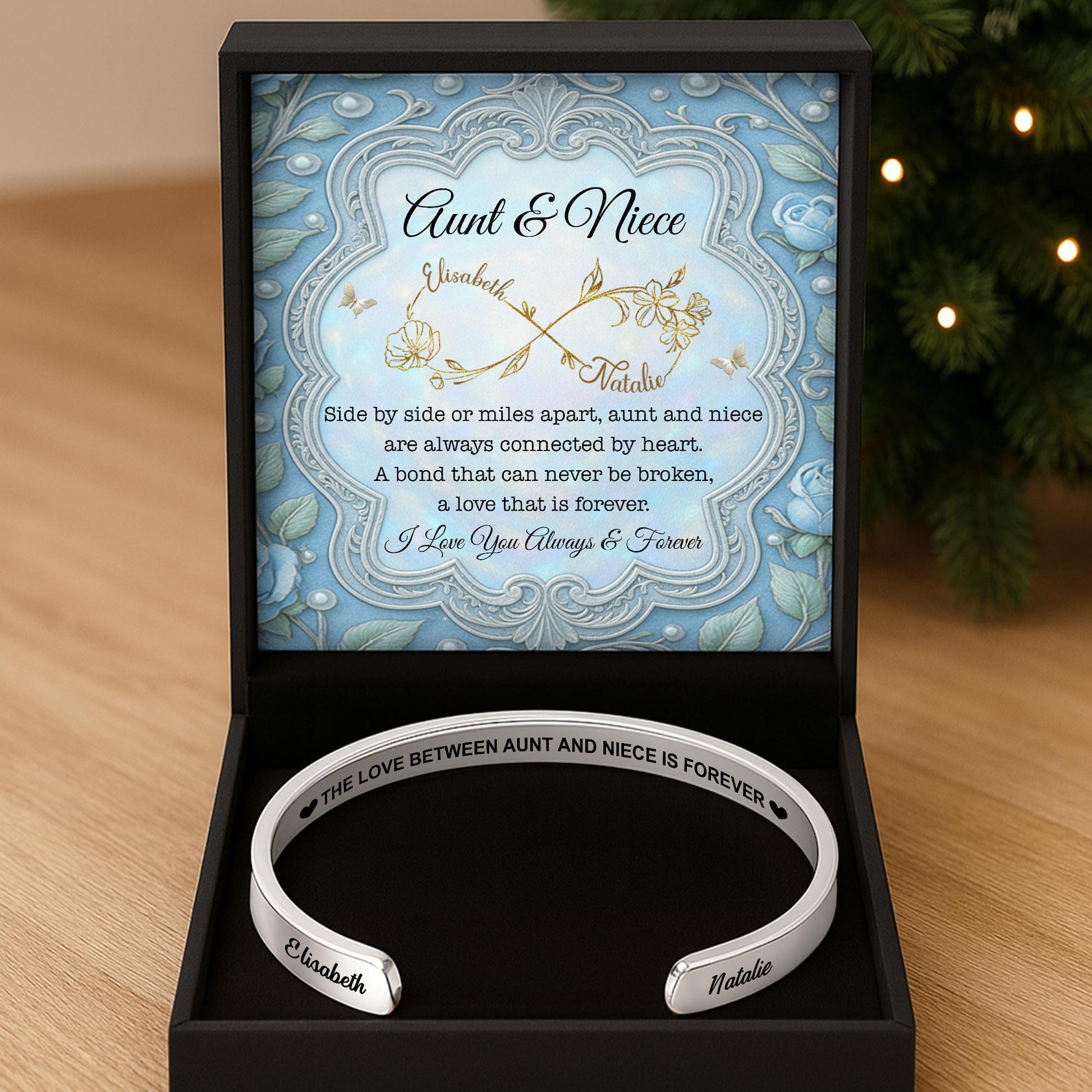 The Love Between Aunt And Niece Is Forever With Flowers