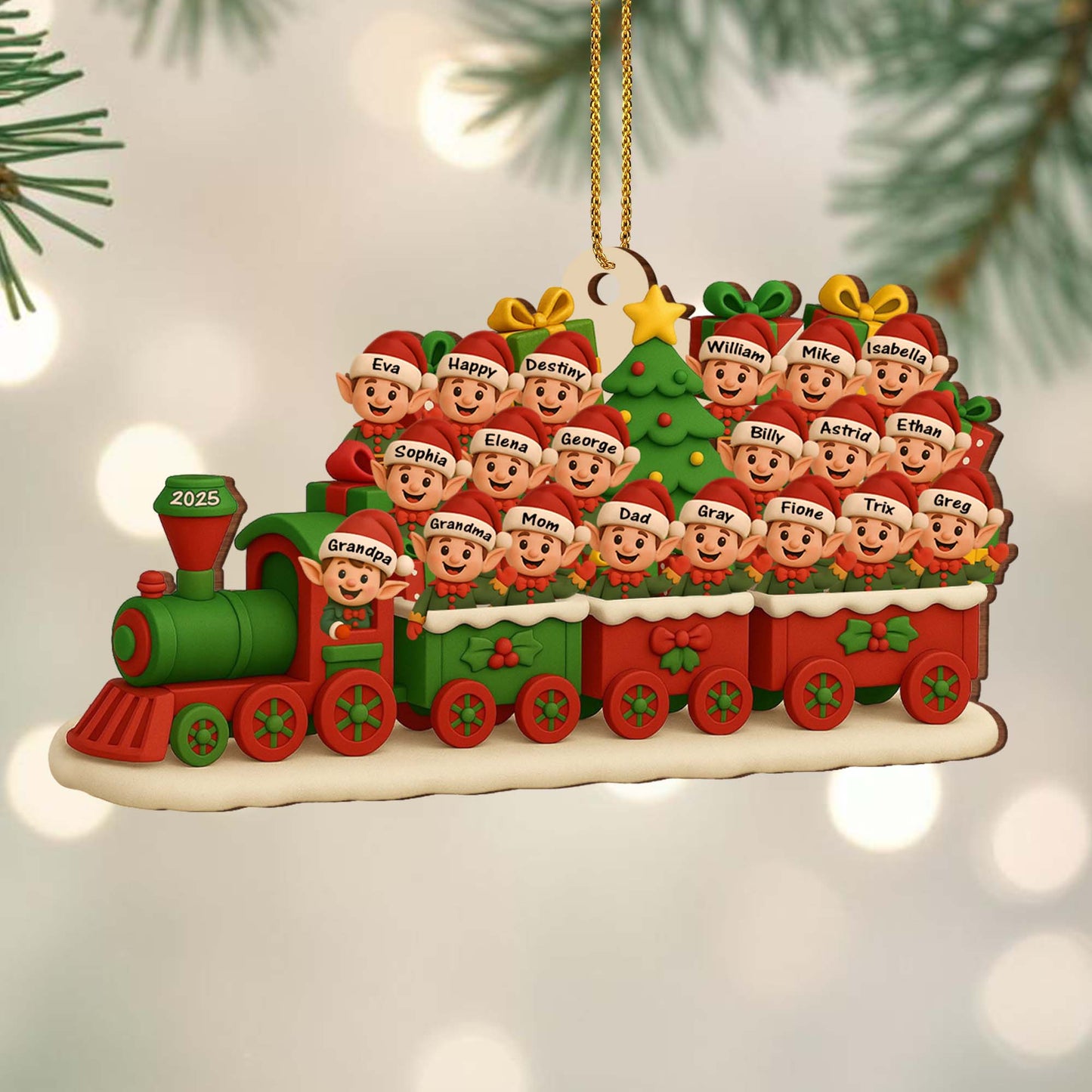 Celebrate The Holidays With Our Festive Family Train
