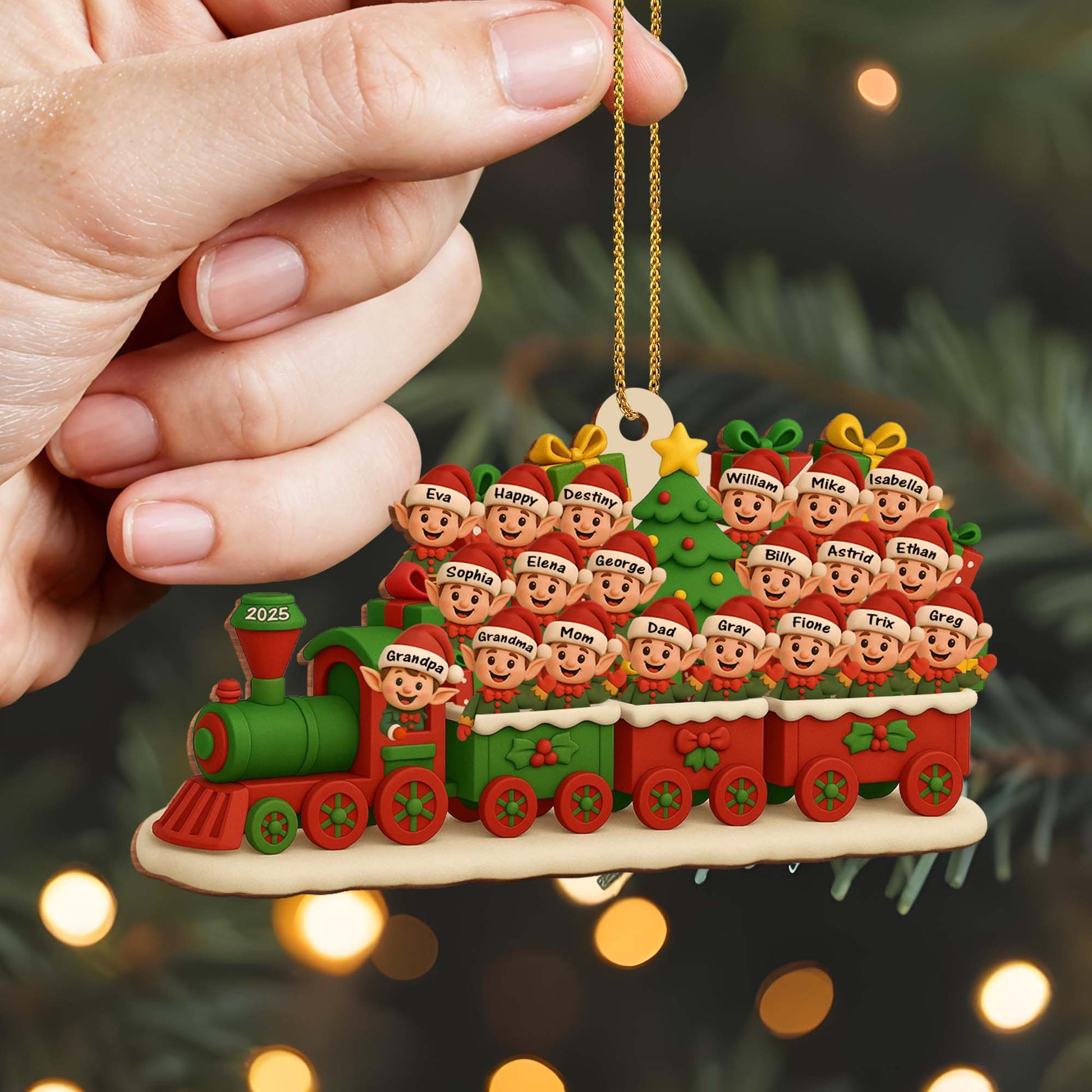Celebrate The Holidays With Our Festive Family Train