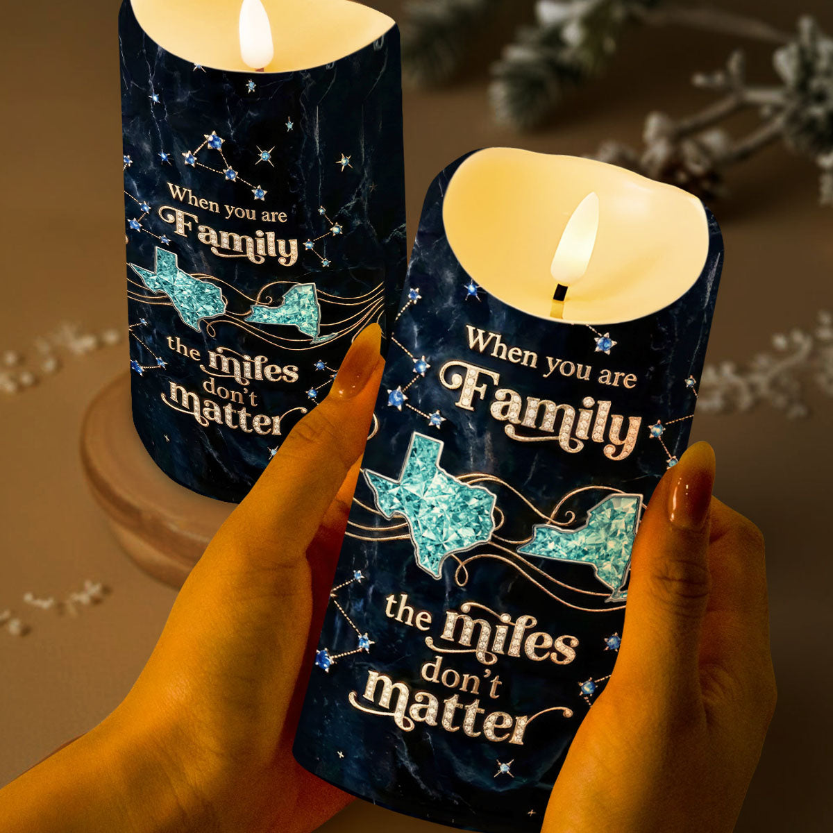 When You Are Family, The Miles Don't Matter, Stars