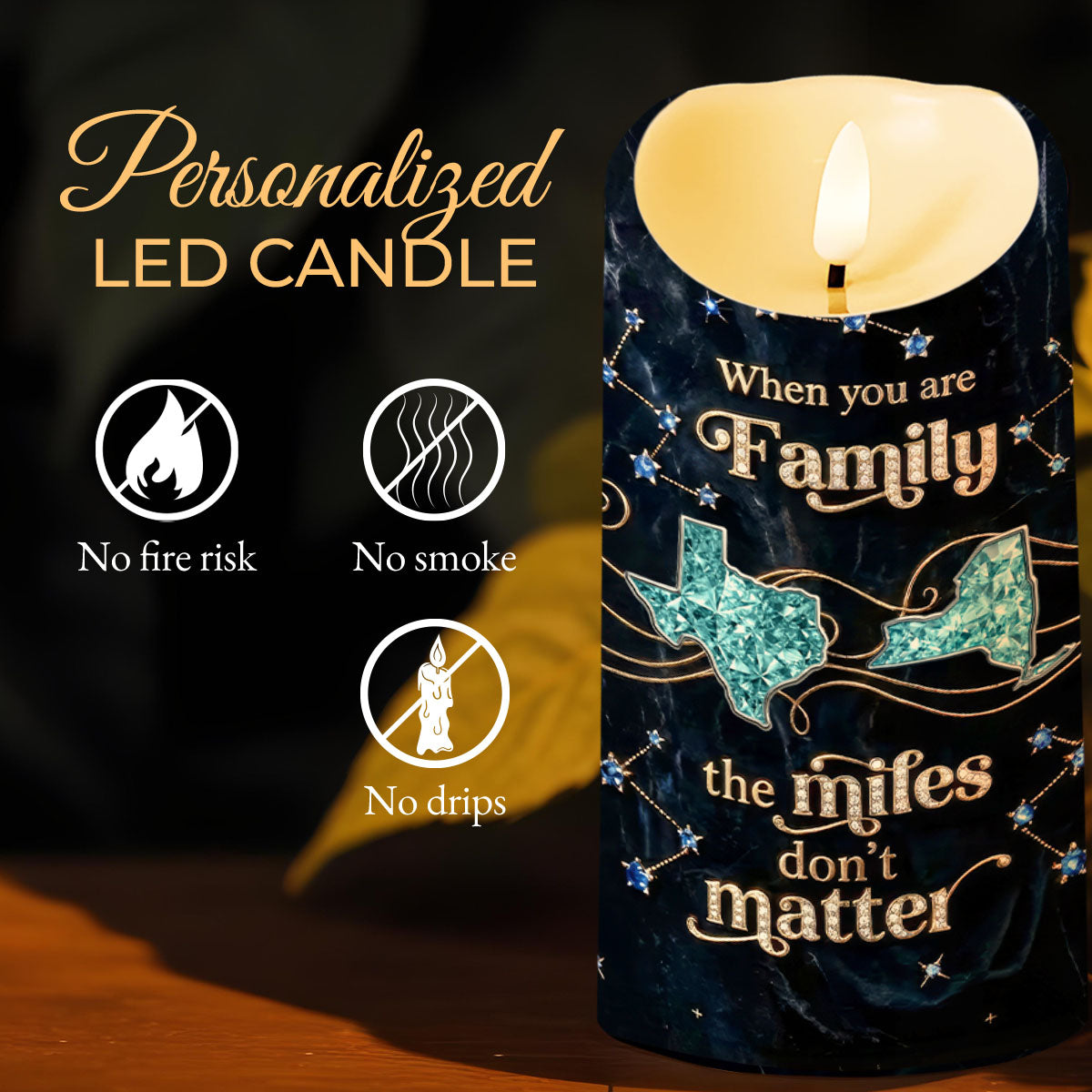 When You Are Family, The Miles Don't Matter, Stars