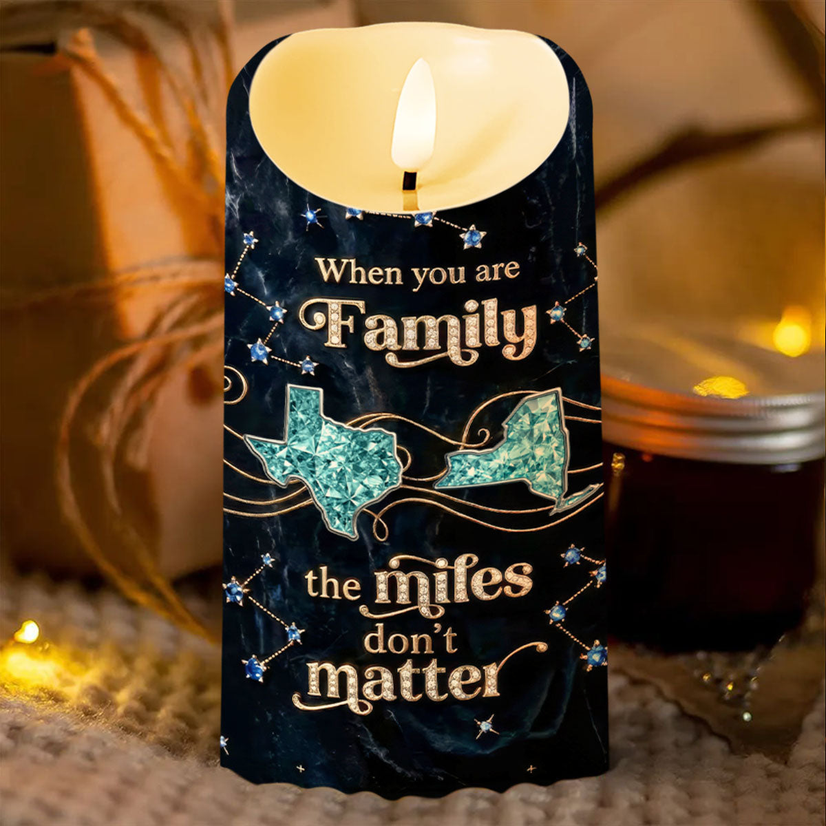 When You Are Family, The Miles Don't Matter, Stars