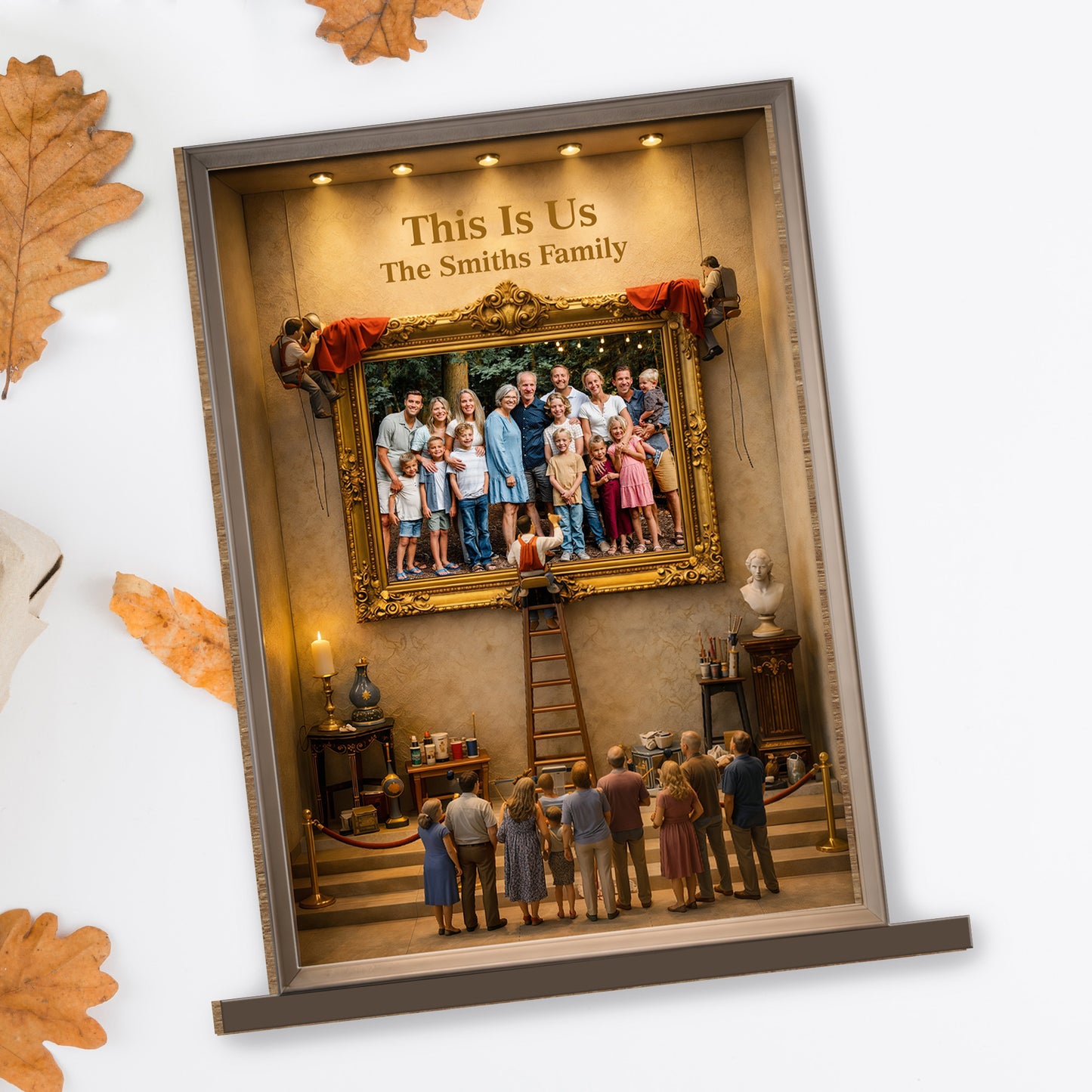 This Is Us Our Family Portrait In Art Gallery Gold Frame