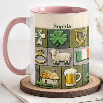 Celebrate Your Irish Roots With Shamrock Sheep And Harp Symbols