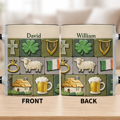 Celebrate Your Irish Roots With Shamrock Sheep And Harp Symbols