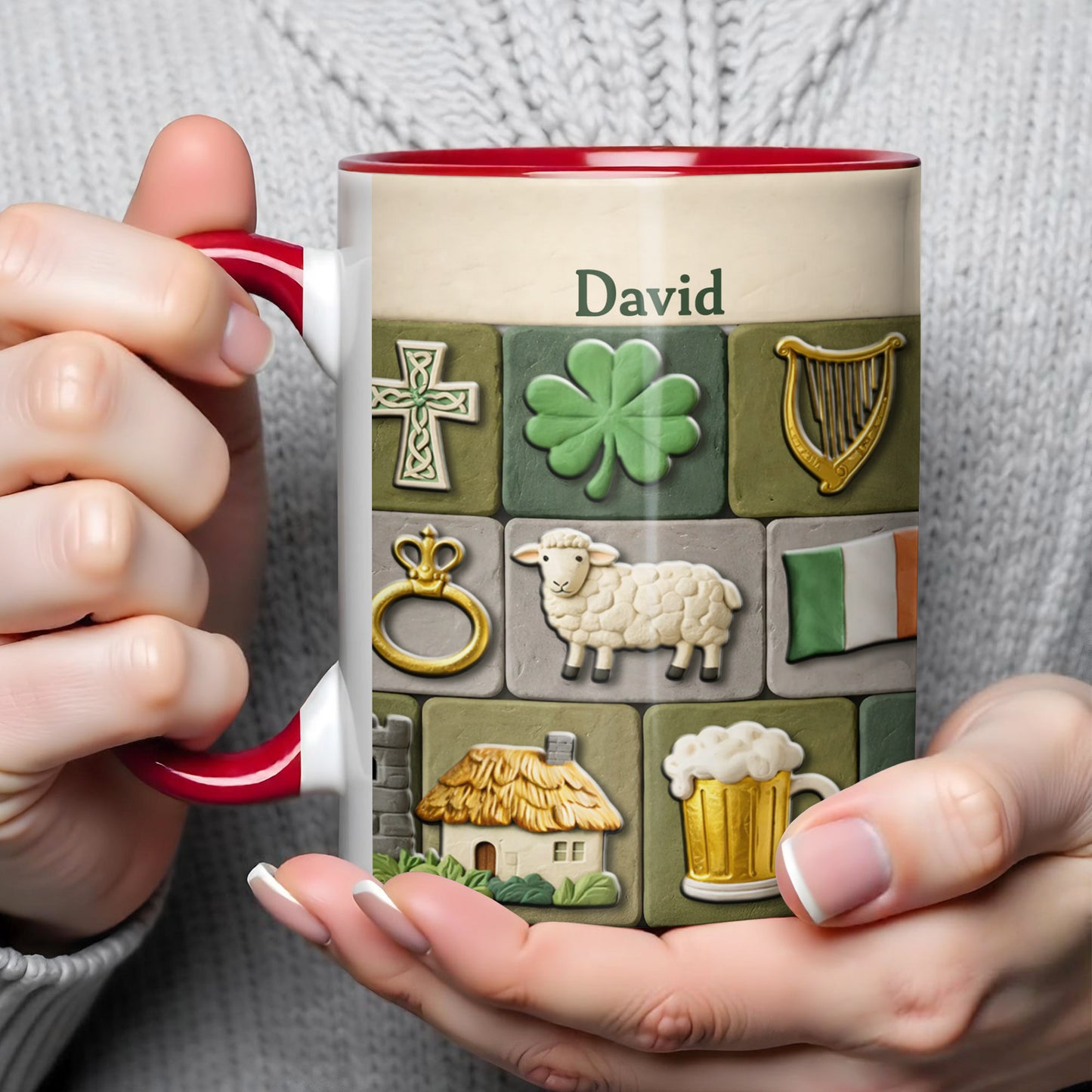Celebrate Your Irish Roots With Shamrock Sheep And Harp Symbols