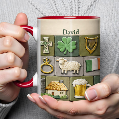 Celebrate Your Irish Roots With Shamrock Sheep And Harp Symbols