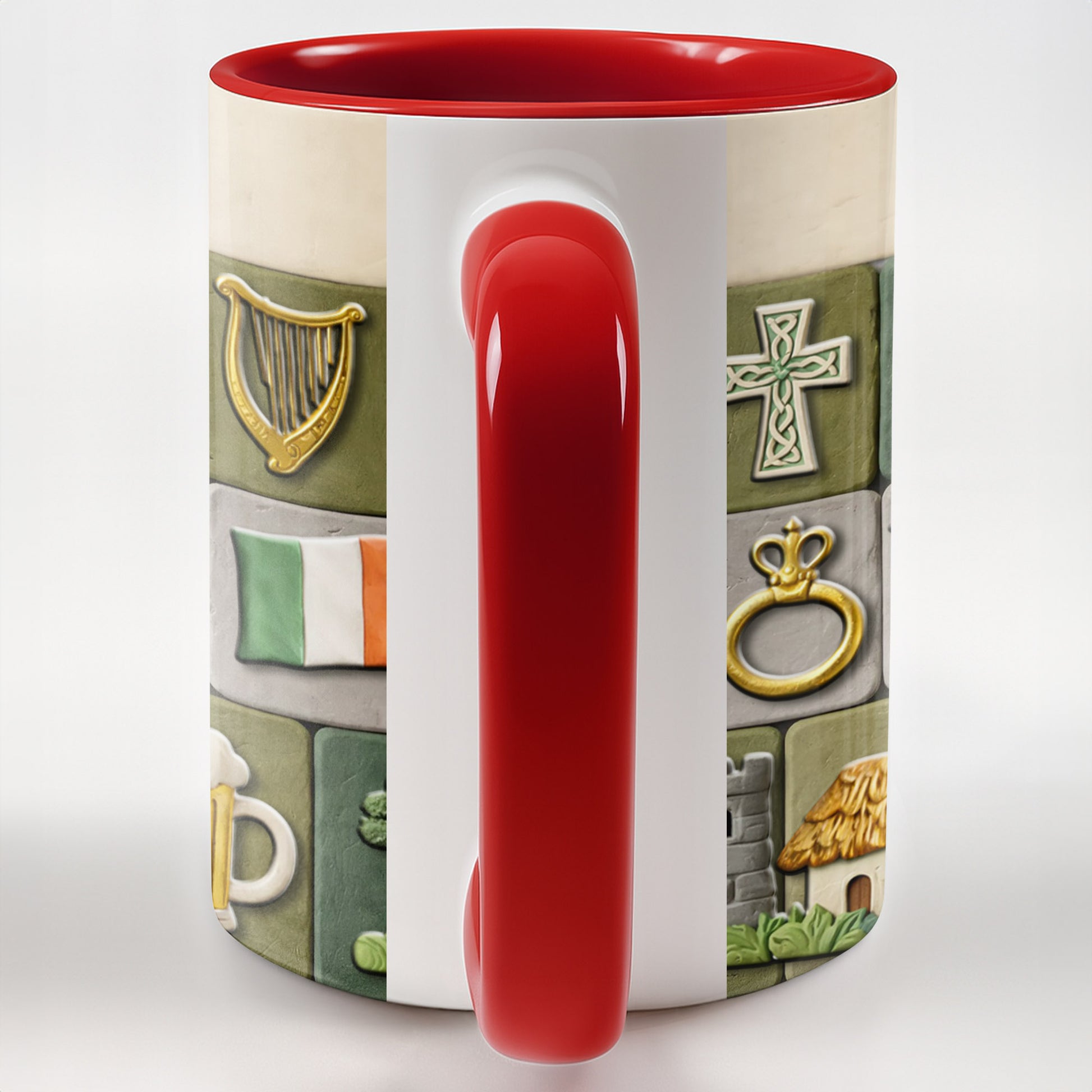 Celebrate Your Irish Roots With Shamrock Sheep And Harp Symbols