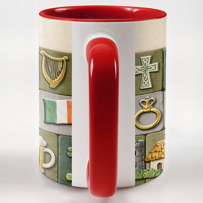 Celebrate Your Irish Roots With Shamrock Sheep And Harp Symbols