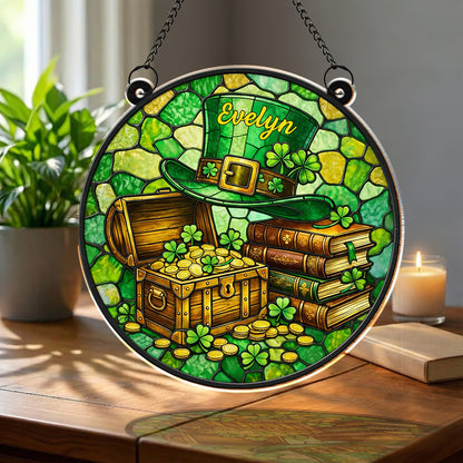 May Luck Be With You Always Leprechaun Hat And Treasure Chest