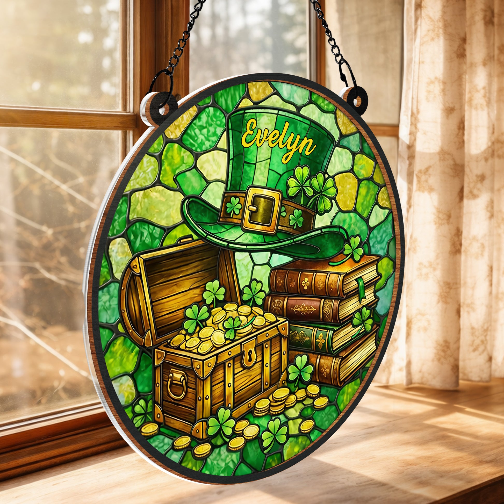 May Luck Be With You Always Leprechaun Hat And Treasure Chest