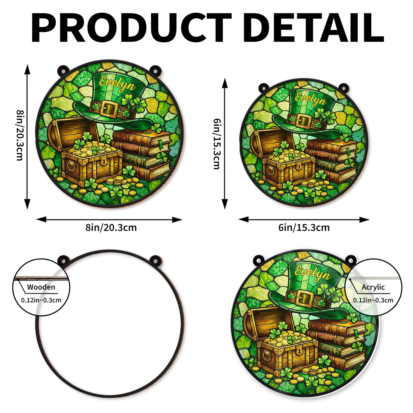 May Luck Be With You Always Leprechaun Hat And Treasure Chest