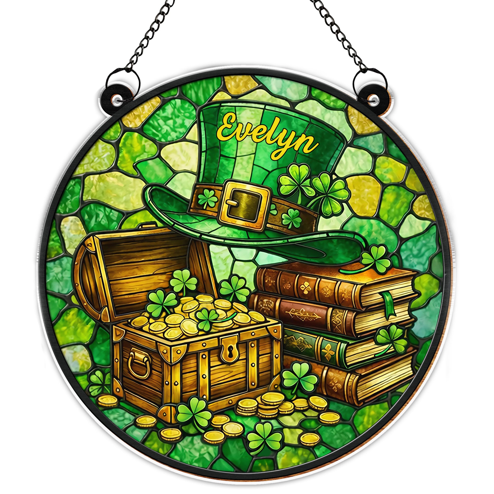 May Luck Be With You Always Leprechaun Hat And Treasure Chest