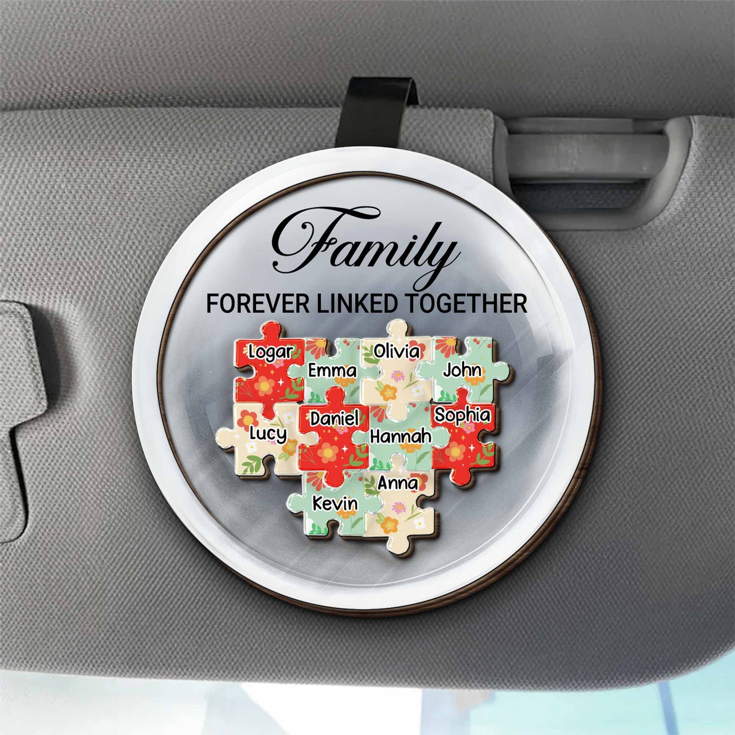 Family Forever Linked Together, Puzzle Pieces