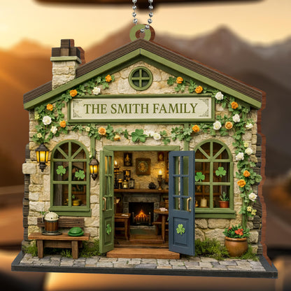 The Smith Family Cozy House Ornament