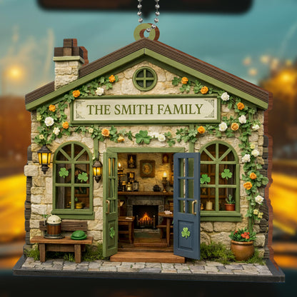 The Smith Family Cozy House Ornament