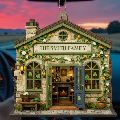 The Smith Family Cozy House Ornament