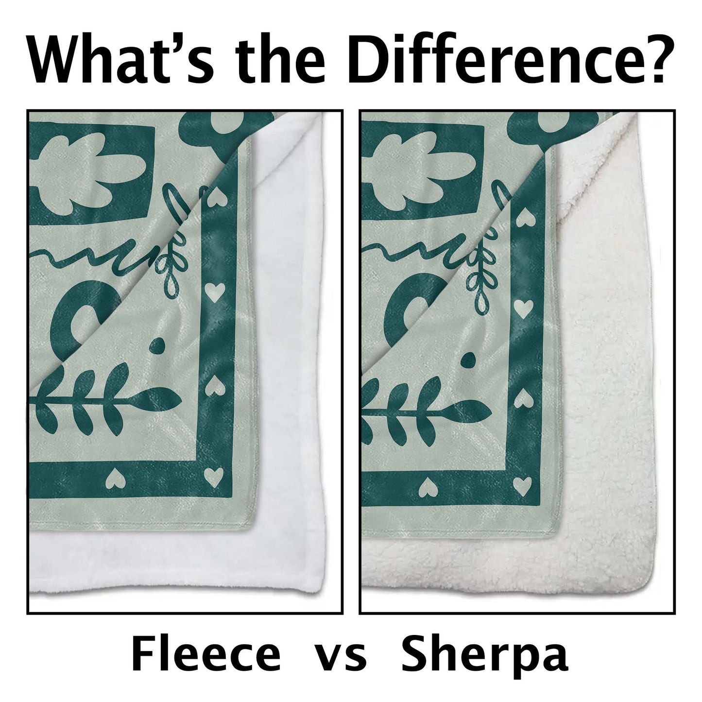 Casa De Personalized Family Name With Moon And Sun - Personalized Custom Blanket - FAM811_BLK