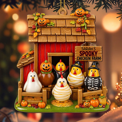 Celebrate A Creepy Cute Halloween With Chickens And Pumpkins