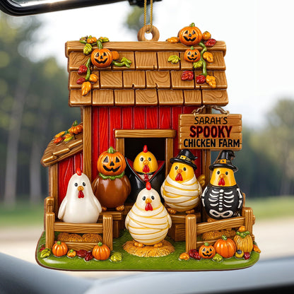 Celebrate A Creepy Cute Halloween With Chickens And Pumpkins