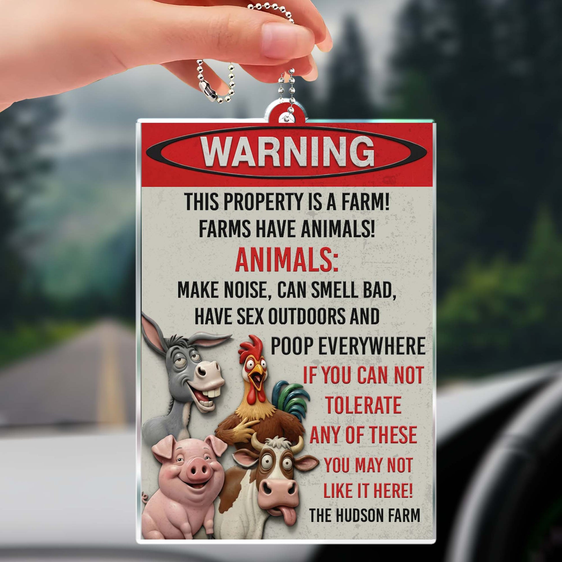 Warning This Property Is A Farm With Animals