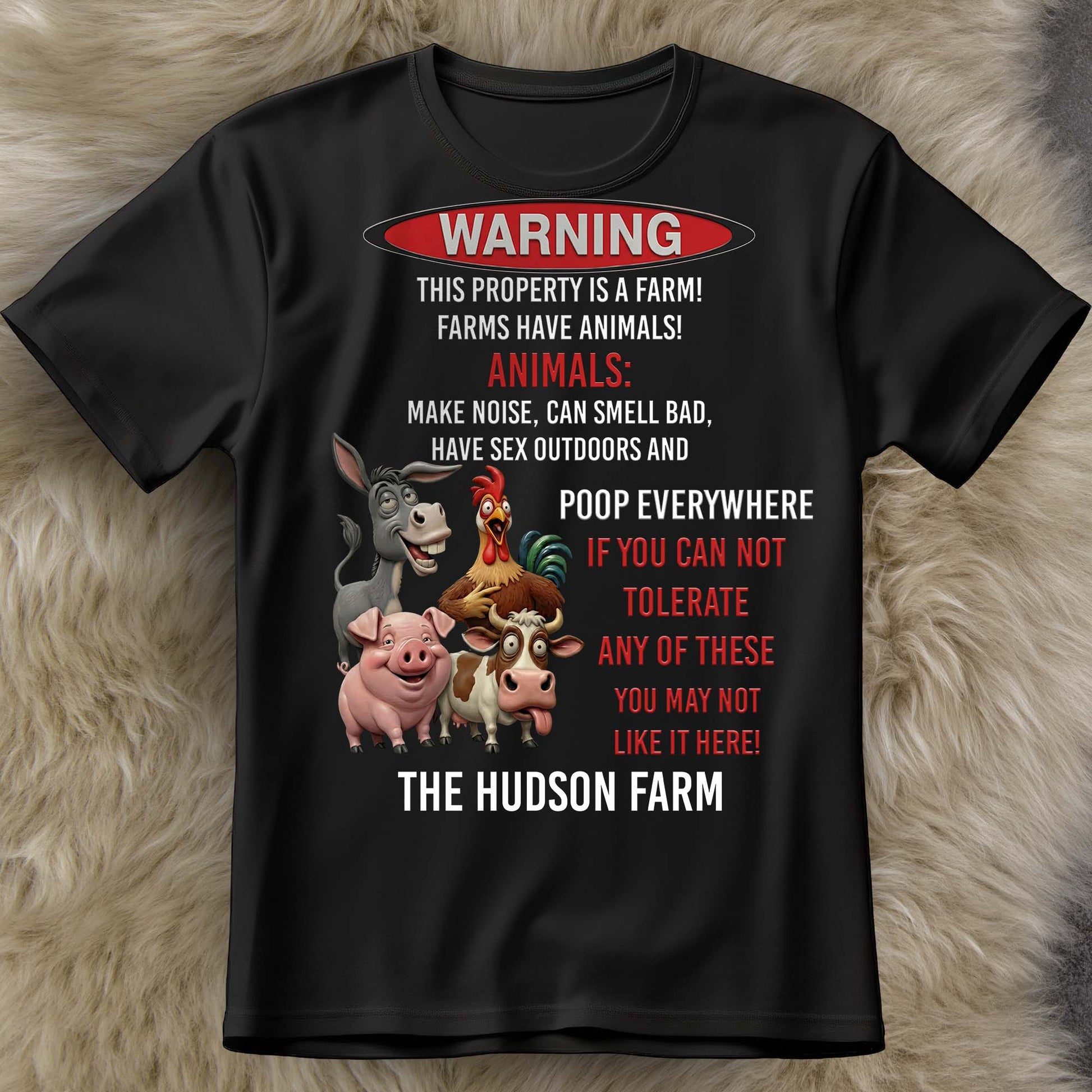 Warning This Property Is A Farm With Many Animals