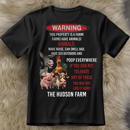 Warning This Property Is A Farm With Many Animals