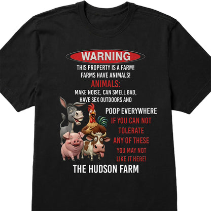 Warning This Property Is A Farm With Many Animals