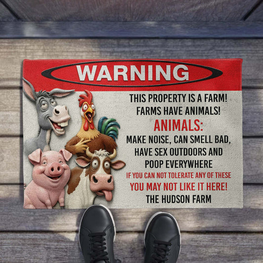 Warning This Property Is A Farm With Donkey, Chicken, Pig, Cow