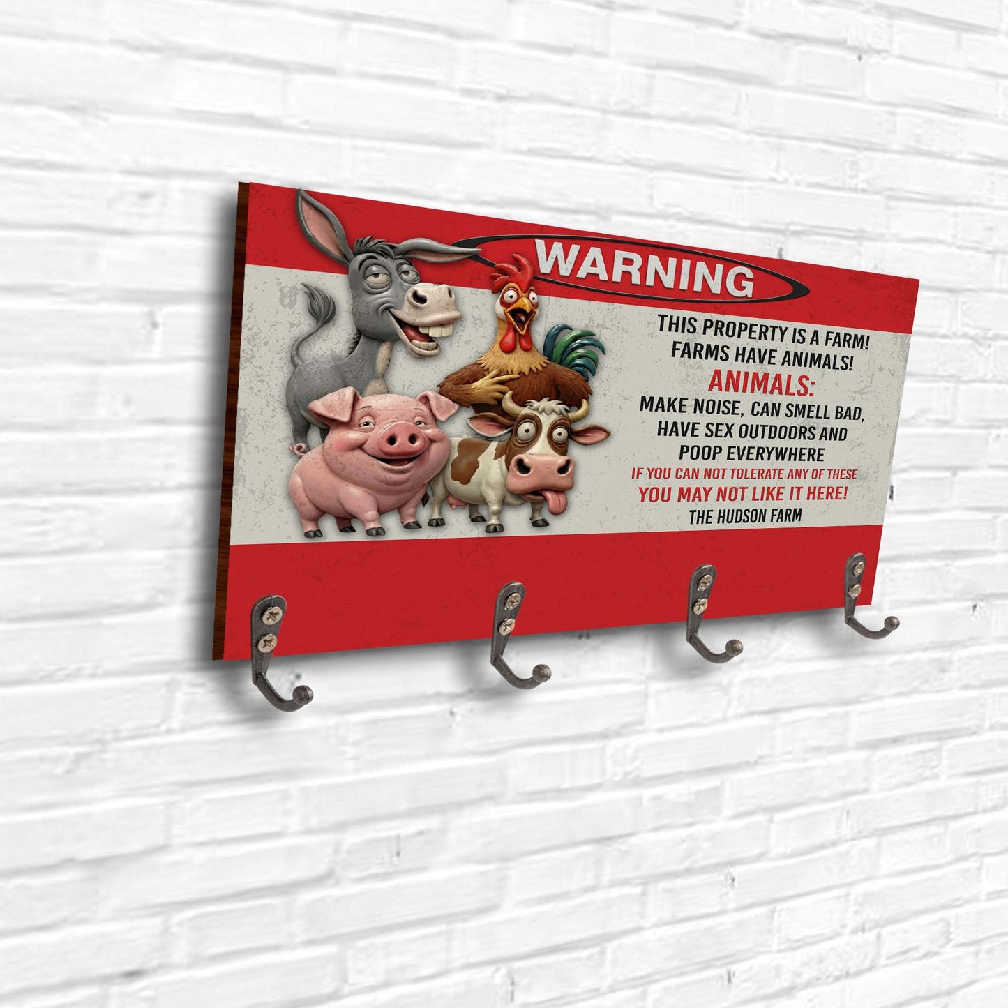 Warning This Property Is A Farm With Farm Animals