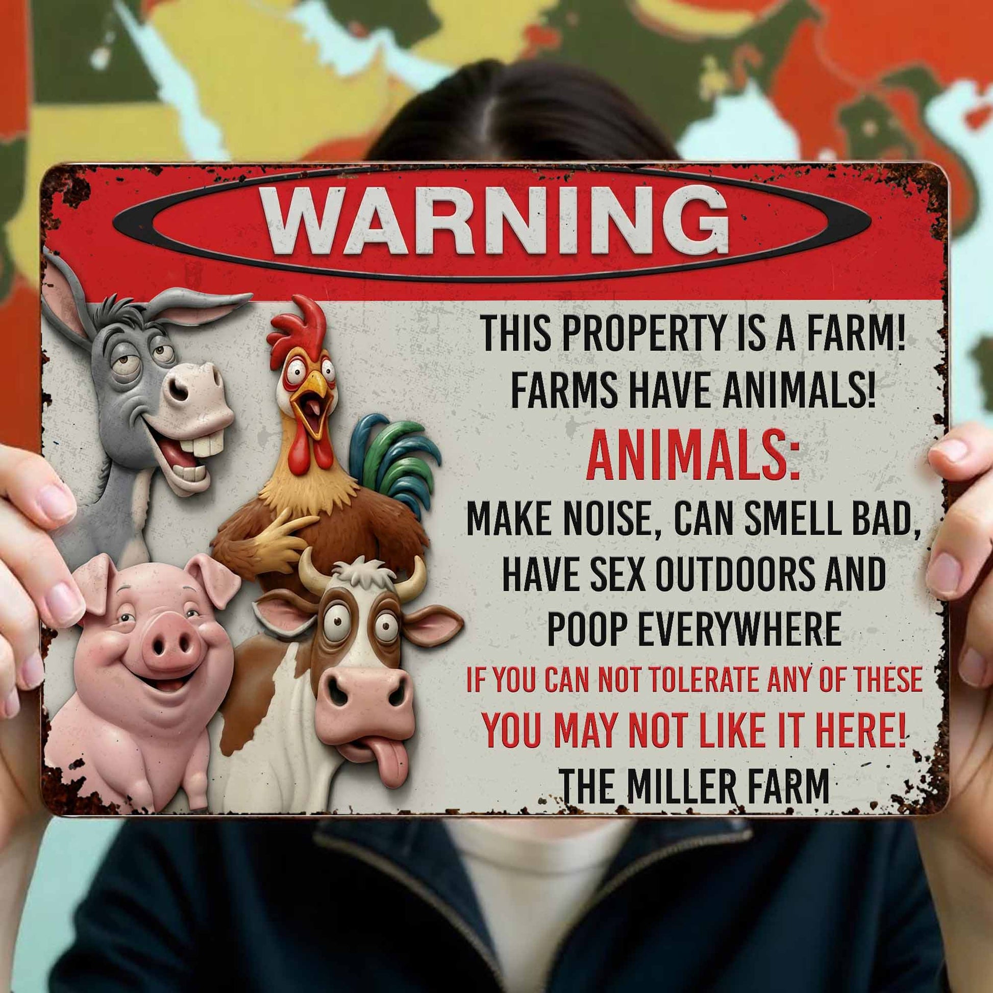 Warning This Property Is A Farm With Farm Animals