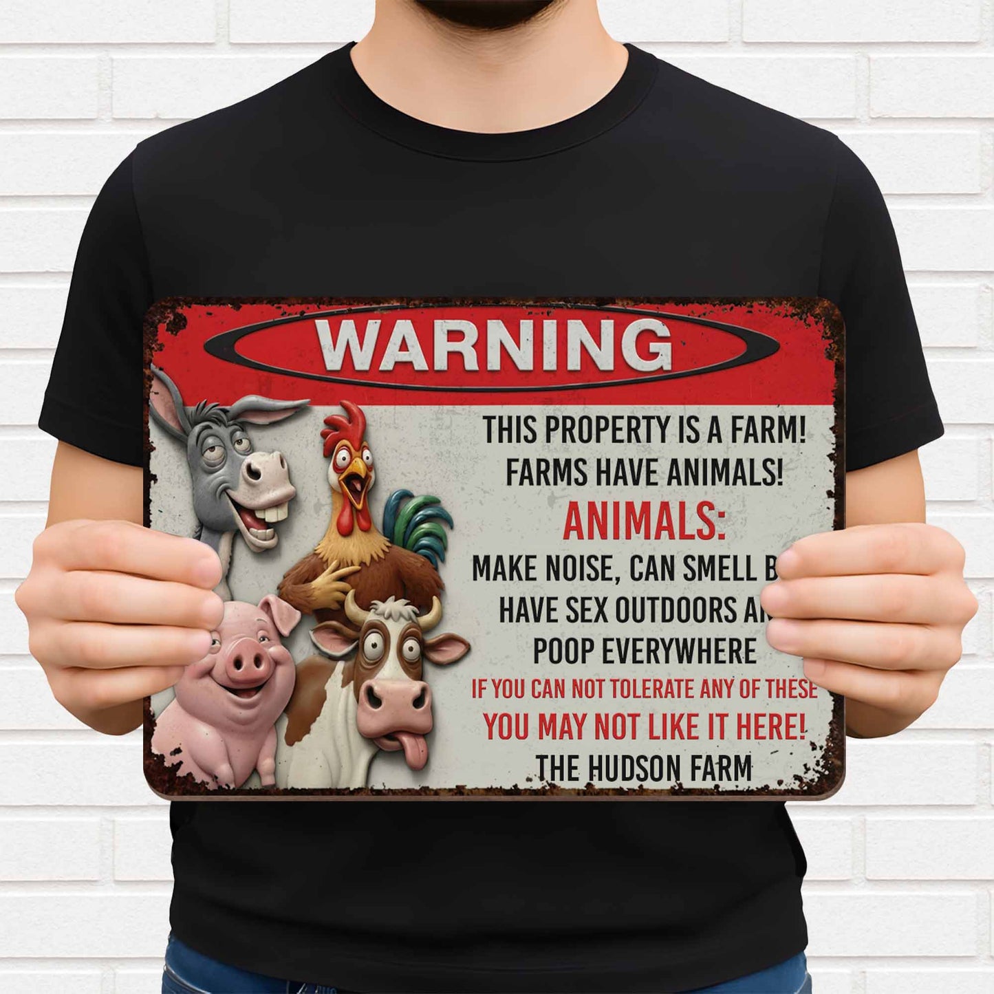Warning This Property Is A Farm With Farm Animals