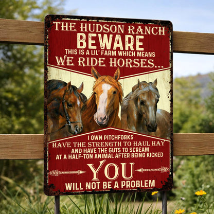 Beware This Is A Lil' Farm Which Means We Ride Horses