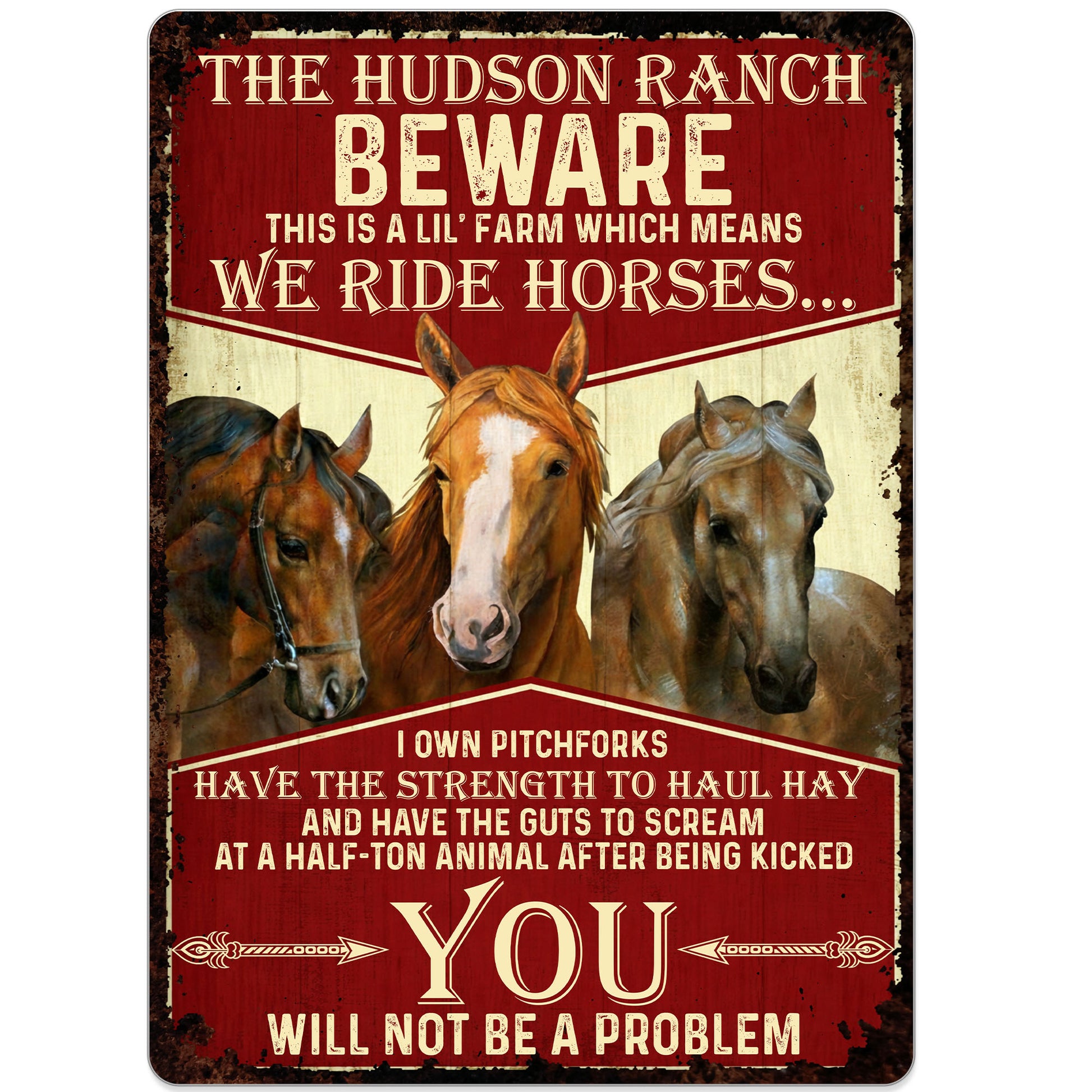 Beware This Is A Lil' Farm Which Means We Ride Horses